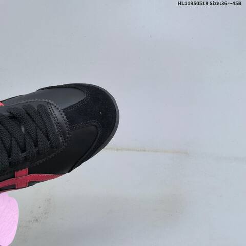 Onitsuka Tiger Mexico 66 Black Red EU 36-45 Sneaker Casual Sneakers - Unisex (BS-68821)