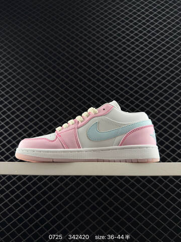 Jordan Air Jordan 1 Low Sail Light Pink White EU 36-46 Sneaker - Unisex (BS-81018)