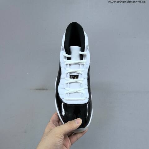 Jordan Air Jordan 11 Retro Gratitude White Black Gold EU 36-48 5 Basketball - Unisex (BS-66130)