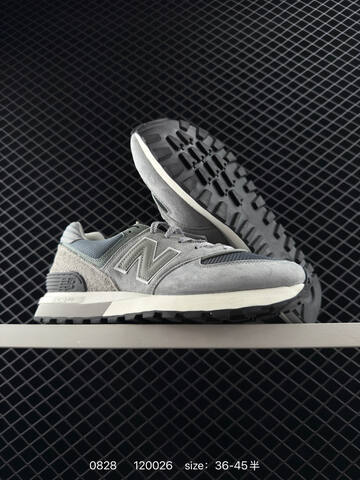 New Balance 574 U574LGBB Grey Off White Black EU 36-45 Sneaker - Unisex (BS-82908)