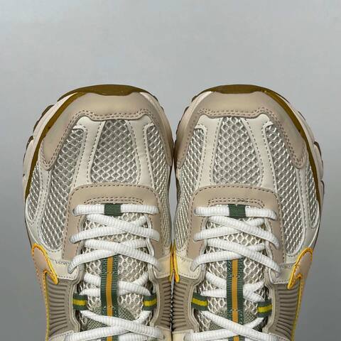 Nike Zoom Vomero 5 FQ6868-181 Sail Light Beige Olive Yellow Gum Running (BS-86998)