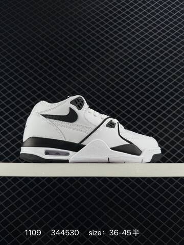 Nike Air Flight 89 White Black Red EU 36-45 5 Basketball - Unisex (BS-80316)