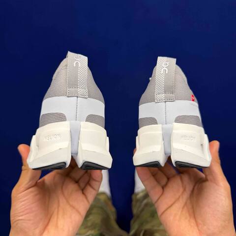 On Cloudswift 4 Grey White Black Running Shoe Running Sneakers (BS-86747)