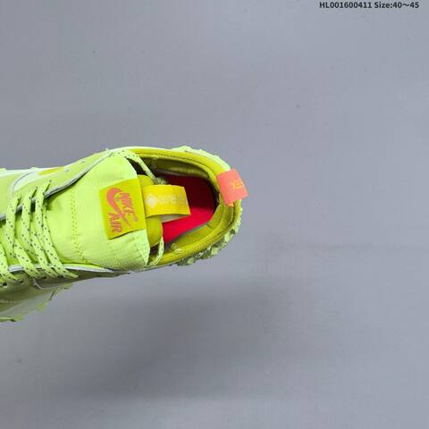 Nike Air Jordan 1 Element Gore-Tex Low Neon Yellow Lime Green With White And Orange Accents EU 40-45 Trail - Men's (BS-66238)