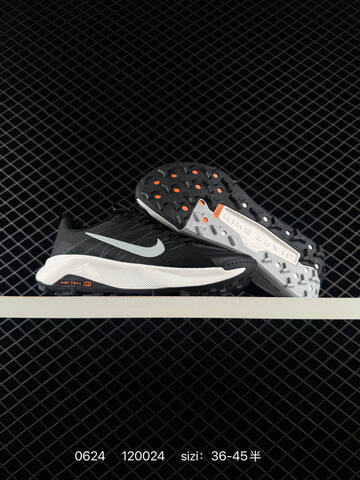 Nike ReactX Wildhorse 10 FV2337-100 Black White Grey Orange EU 36-45 Trail Shoe - Unisex BS-70614