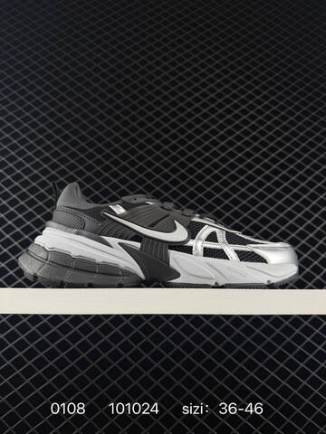 Nike V2K Run White Silver Cream Black EU 36-46 Running - Unisex (BS-73258)