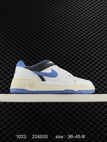Nike Full Force Low IB4612-131 White Black EU 36-45 Casual - Unisex BS-74642