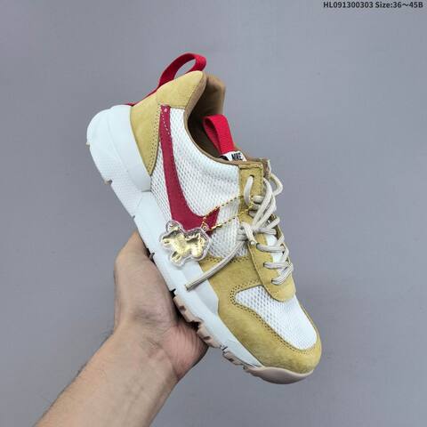 Nike Craft Mars Yard 2 0 Tom Sachs Year Of The Horse White Tan Red Beige EU 36-45 Sneaker - Unisex BS-61480
