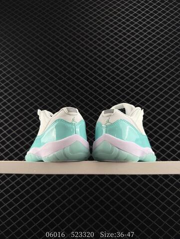 Jordan Air Jordan 11 Retro Low White Light Aqua EU 36-47 Basketball Shoe - Unisex BS-81193