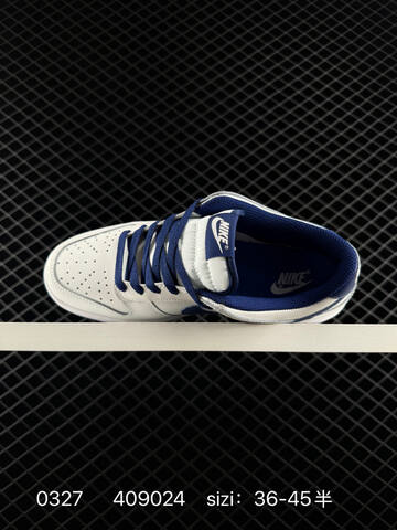 Nike SB Dunk Low White Navy Blue EU 36-45 Skate - Unisex (BS-72426)