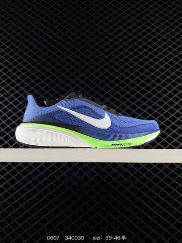Nike Zoom Pegasus 42 Blue Black White Neon Green EU 39-46 Running - Unisex (BS-70919)