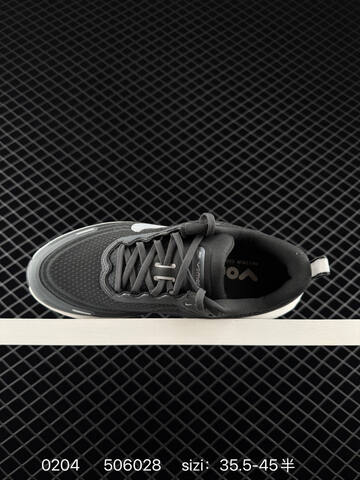 Nike Vomero Plus Black White 35 5-45 5 Running - Unisex (BS-72823)