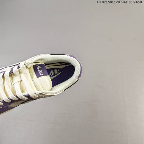 Nike Air Jordan 1 Low White Purple EU 36 45 Lifestyle - Unisex BS-63412