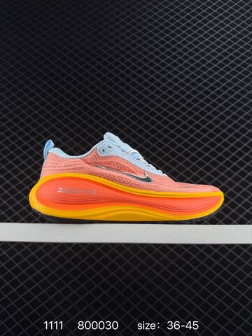 Nike Vomero Plus White Black With Neon Orange-pink ZoomX And Green Red Alternate Colorways EU 36-45 Running - Unisex (BS-74257)