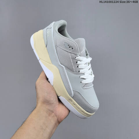 Jordan Flight Court Grey White Beige EU 36-46 Casual - Unisex (BS-62471)