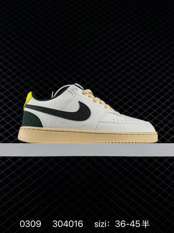 Nike Court Vision Low White Black White Olive Green White Burgundy White Leopard Print EU 36-45 Casual - Unisex (BS-72721)
