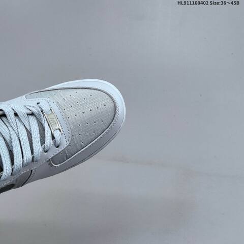 Nike Air Force 1 07 Wolf Grey Black White EU 36-45 Sneaker - Unisex (BS-60976)