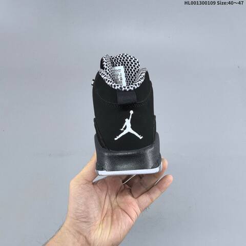 Jordan Air Jordan 10 Retro Black White Grey EU 40-47 Basketball - Men's (BS-67042)