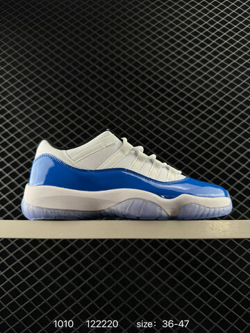 Jordan Air Jordan 11 Cool Grey White Icy Blue EU 36-47 Basketball Shoe - Unisex (BS-80554)