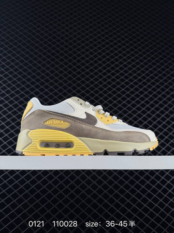 Nike Air Max 90 White Black Gold 36-45 Lifestyle - Unisex (BS-73040)