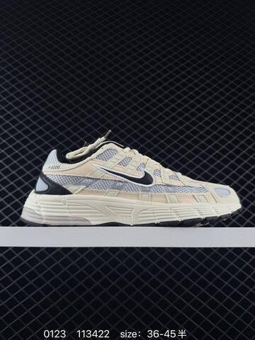 Nike P-6000 Silver Black White EU 36-45 Running - Unisex (BS-73001)