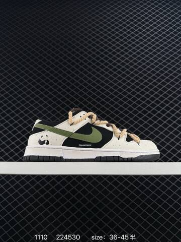 Nike SB Zoom Dunk Low Various Colorways Black Cream Brown Black White Gray Cream Black Pink 36-45 5 Skate - Unisex BS-74272