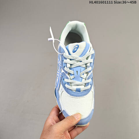 ASICS GEL-NYC Cream Blue Green Off White EU 36-45 Running Shoe Running Sneakers - Unisex (BS-69314)