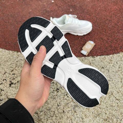 LOEWE x On Cloudsolo 3WF30604607 White Light Grey US 6 EU 37 UK 4 JP 23 Running Shoe Running Sneakers - Women's (BS-86769)