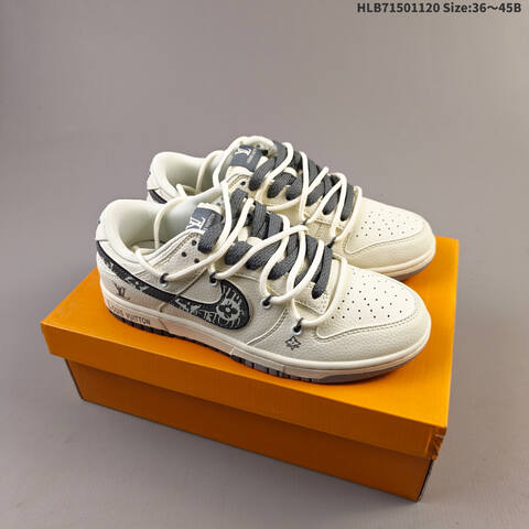 Nike Dunk Low Cream Grey Green EU 36-45 Lifestyle - Unisex (BS-63414)