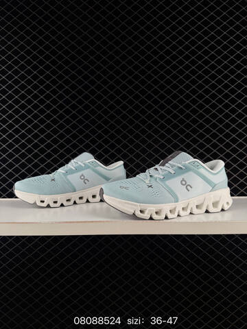 On Cloud X 4 Pale Blue White EU 36-47 Running Shoe Running Sneakers - Unisex BS-84927
