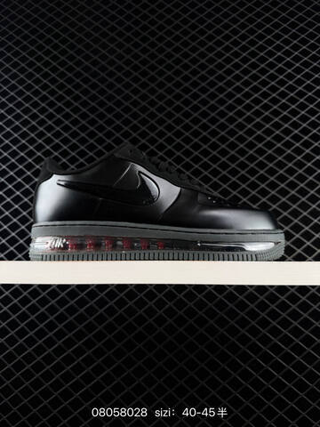 Nike Air Force 1 Posite Fl Max Black White Purple Red EU 40-45 Lifestyle - Men's (BS-69939)