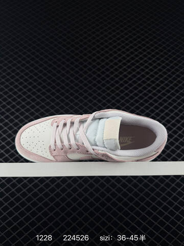 Nike SB Dunk Low Pink And White EU 36-45 Skate - Unisex (BS-73440)