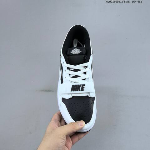 Jordan Legacy 312 Low Black White Elephant Print EU 36-46 Basketball - Unisex (BS-66159)
