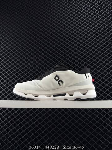 On Cloudnova White Black Light Grey EU 36-45 Running Shoe Running Sneakers - Unisex (BS-85558)