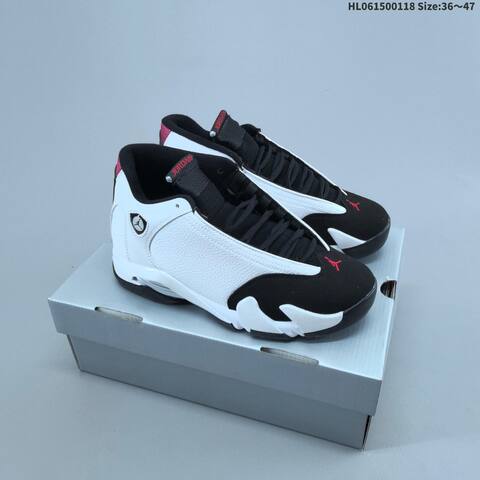 Jordan Air Jordan 14 Retro Black White Red EU 36-47 Basketball - Unisex (BS-66927)
