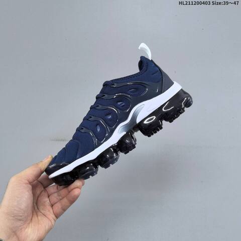 Nike Air Vapormax Plus Navy White Black Gold EU 39-47 Running Shoe - Unisex (BS-60950)