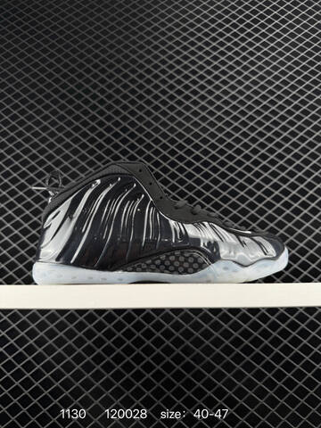 Nike Air Foamposite Pro Black White 40-47 Basketball - Men's (BS-73917)
