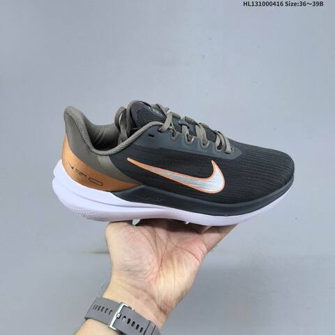 Nike Air Zoom Winflo 9 White Purple Yellow Black EU 36-39 Running Shoe - Women s BS-60707
