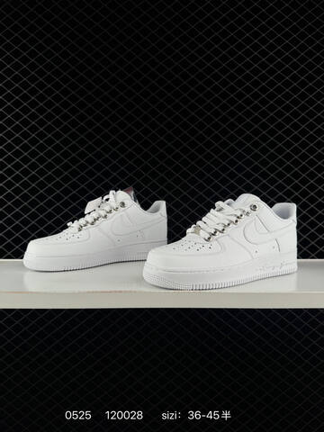 Nike Air Force 1 07 White Silver EU 36-45 Lifestyle - Unisex (BS-71216)