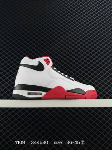 Nike Air Flight 89 White Black Red EU 36-45 5 Basketball - Unisex (BS-80316)