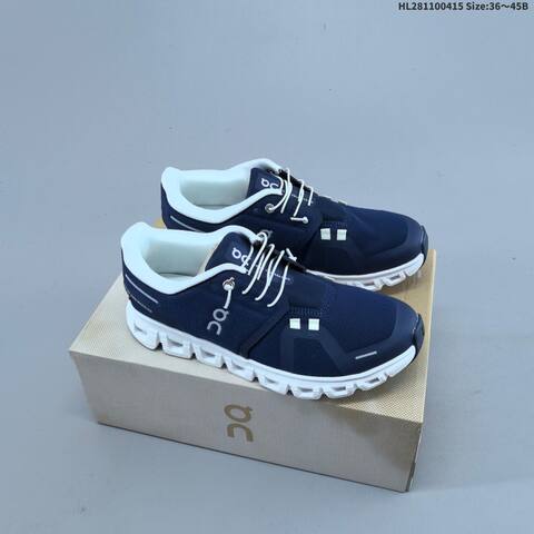On Cloud 6 Navy White EU 36-45 Running Shoe Running Sneakers - Unisex BS-69605