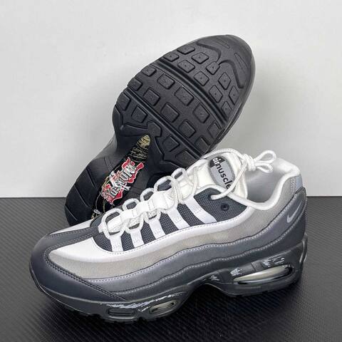 Nike Air Max 95 Black White Gray Casual (BS-87028)