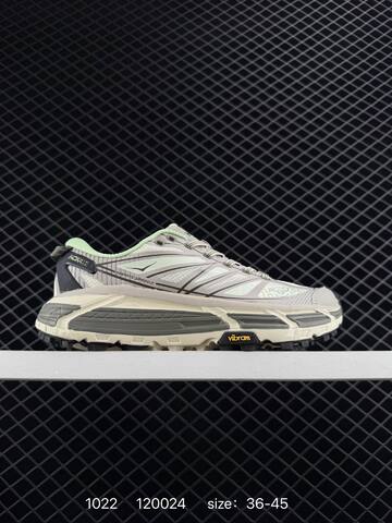 HOKA ONE ONE Mafate Speed 2 Beige Light Green Grey Black EU 36-45 Trail Shoe Trail Running Sneakers - Unisex (BS-86414)