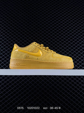Nike Air Force 1 07 Black Yellow Burgundy Red EU 36-45 Skate - Unisex (BS-71435)