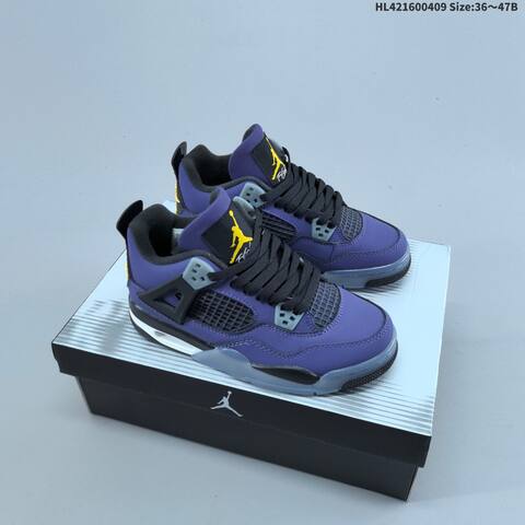 Nike Air Jordan 4 Retro AIR JORDAN TPU Q Lifestyle (BS-66266)