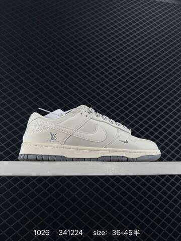 Nike SB Dunk Low Cream White Brown Black Multi EU 36-45 Skate - Unisex (BS-74547)