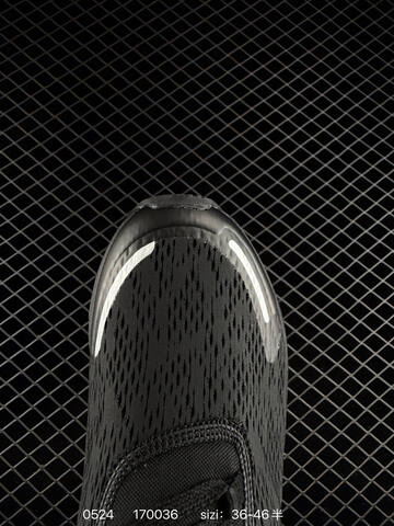 Nike Air Max 270 Black Metallic Silver Dark Grey EU 36-46 Running - Unisex (BS-71245)