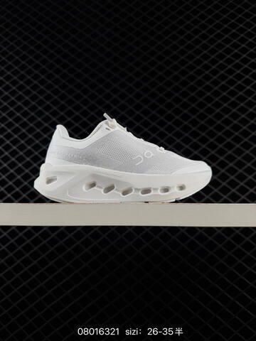 On Cloud 6 Coast White Coral Pink Purple 26-35 Running Shoe Running Sneakers - Women's (BS-84949)