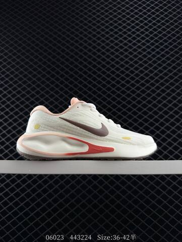 Nike Journey Run Cream White With Pink And Brown Accents EU 36-42 5 Running - Unisex (BS-81155)