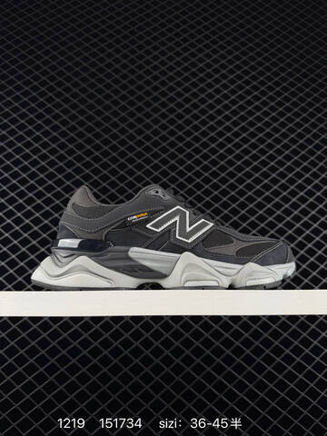 New Balance 9060 Dark Grey Black White EU 36-45 Sneaker - Unisex (BS-82467)